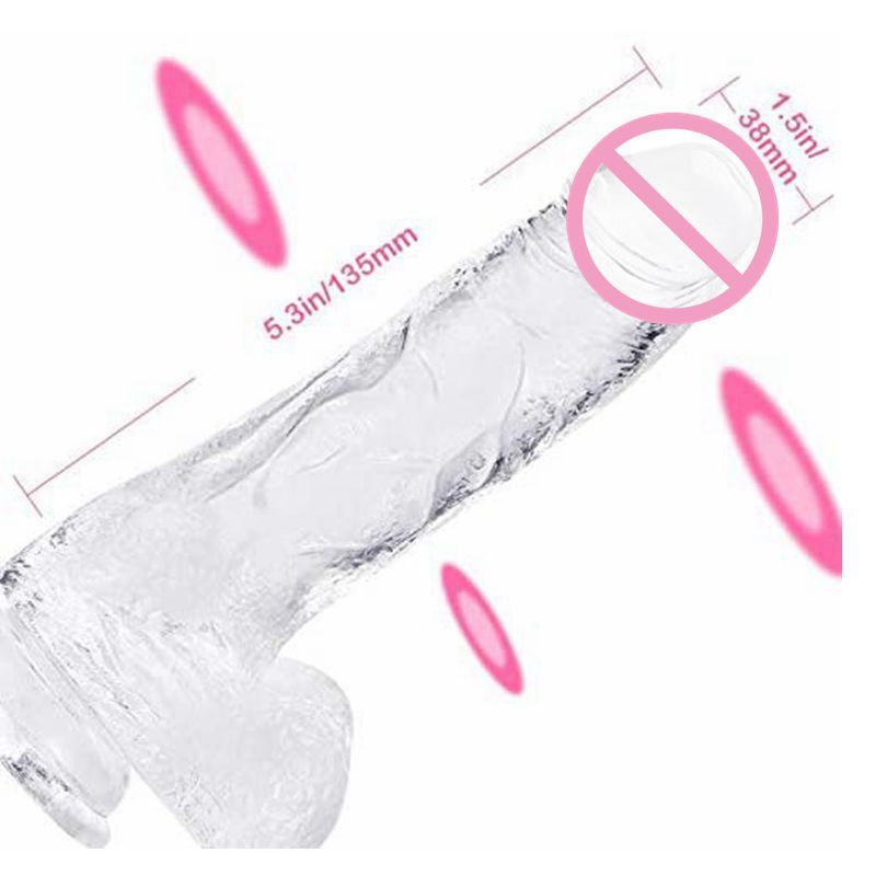 New Hot Sell Women's Crystal Clear Massager Stick