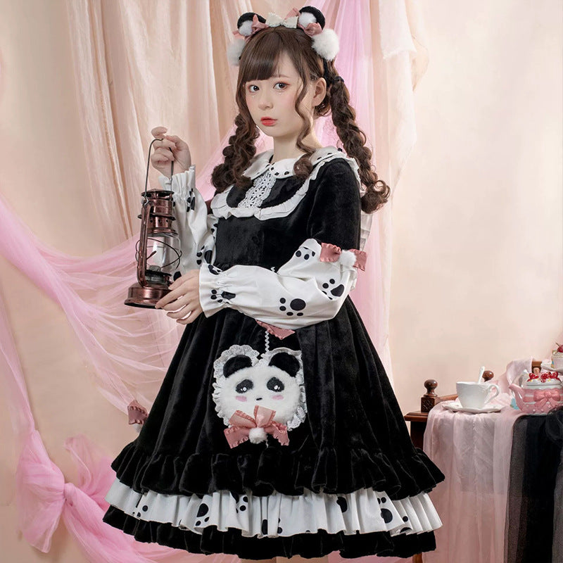 National Style Lolita Long Sleeve Dress