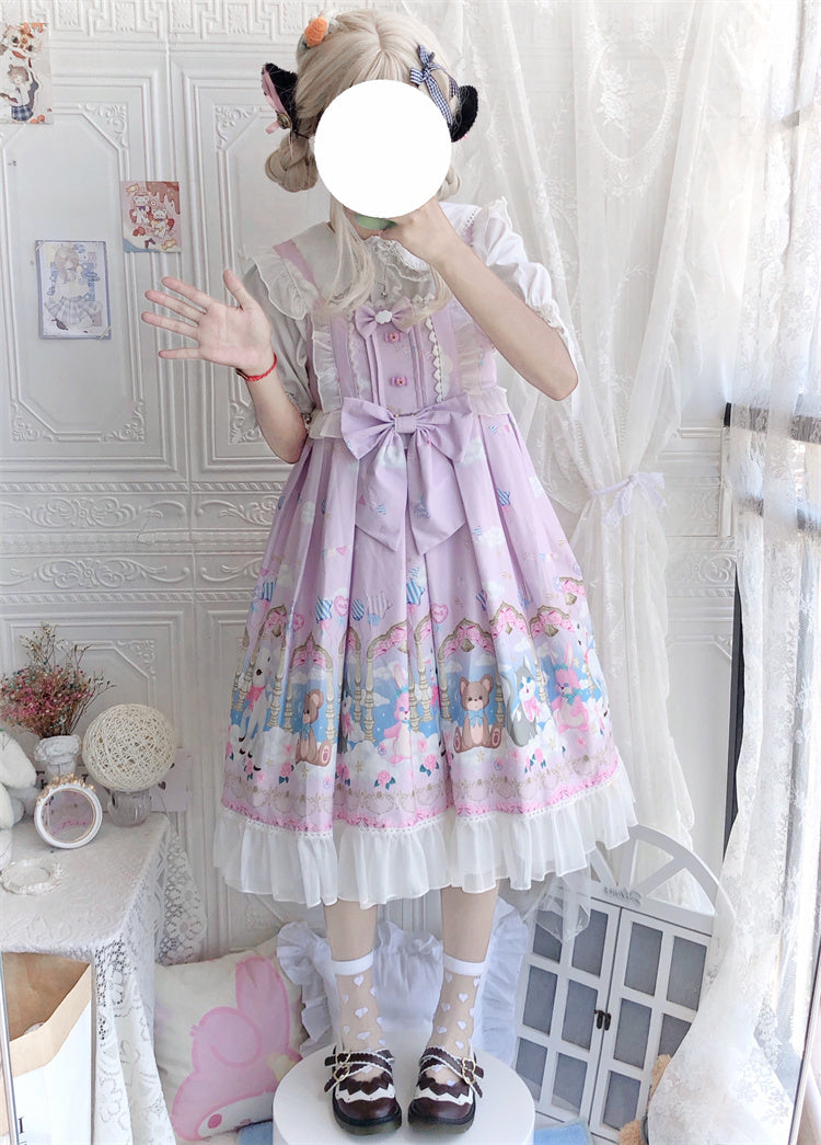 Lolita Fantasy Amusement Park Sling Dress Summer