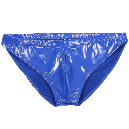 Men's Patented Shiny Latex Briefs