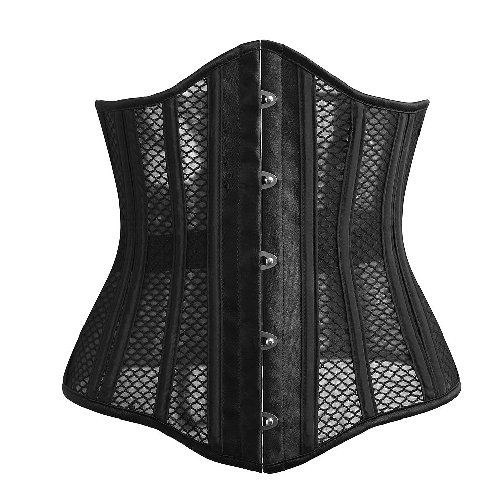 Lace Mesh Palace Corset Women Hollow And Breathable