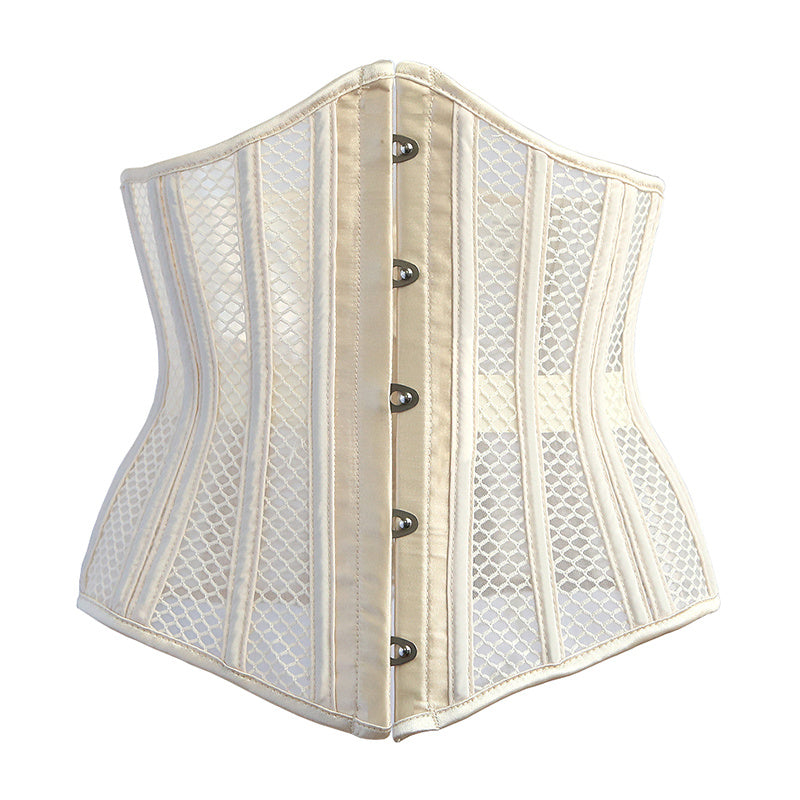 Lace Mesh Palace Corset Women Hollow And Breathable