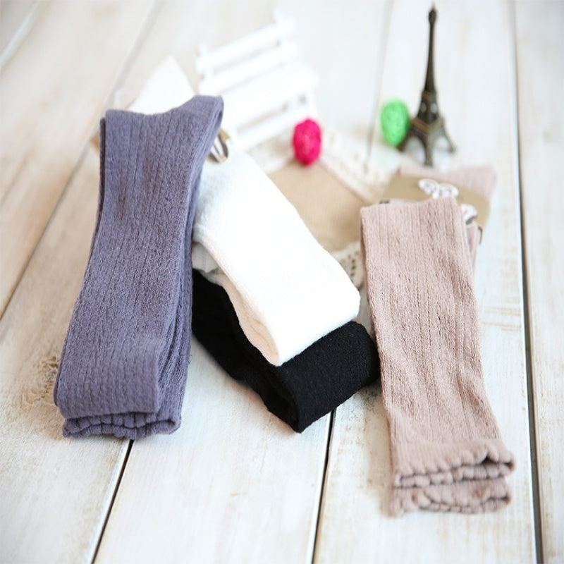 Fashion hollow over the knee socks women