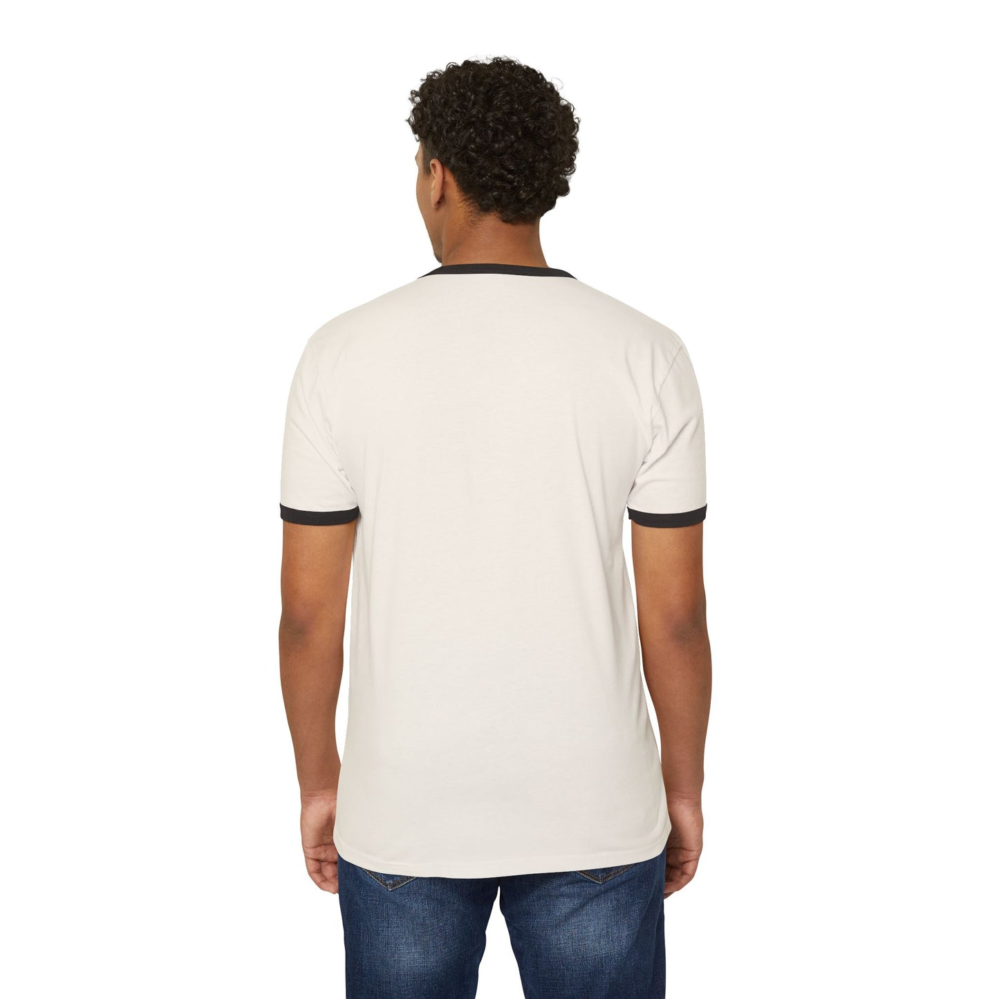 Grey Cotton Ringer T-Shirt Supplycia