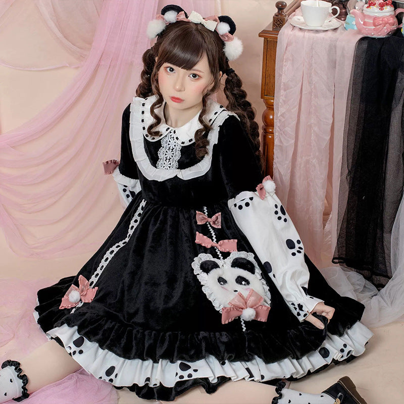 National Style Lolita Long Sleeve Dress