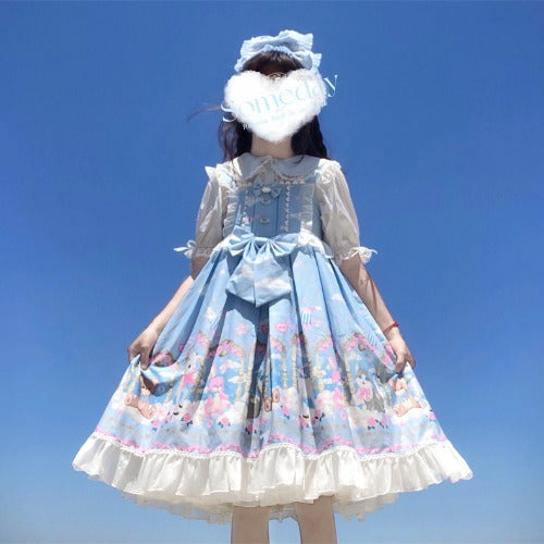 Lolita Fantasy Amusement Park Sling Dress Summer