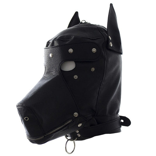 Leather Hood Leather Dog Hooded  Toy Hood