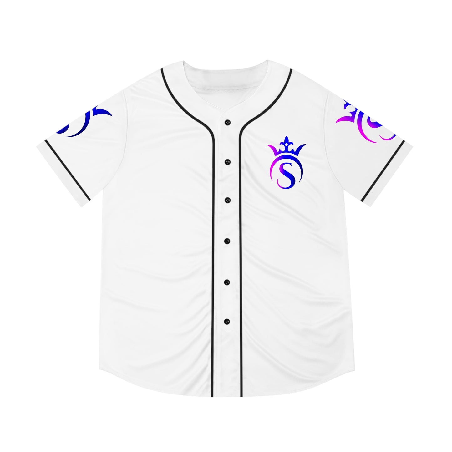 Men's Baseball White Jersey Team Supplycia (AOP)