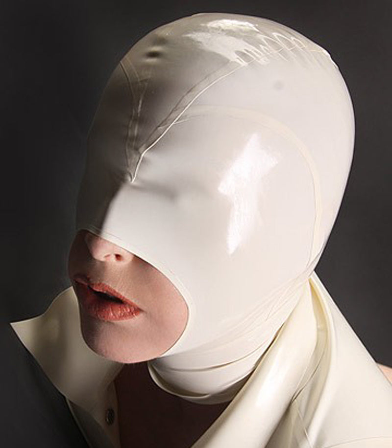 Pure Natural Baotou Blindfolded Latex Headgear