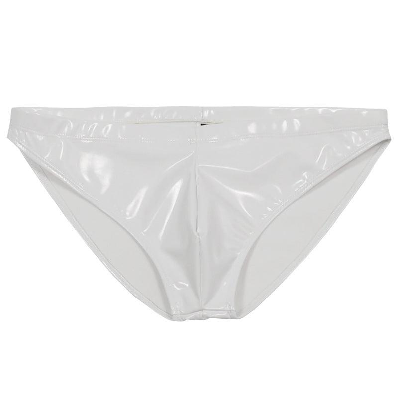 Men's Patented Shiny Latex Briefs