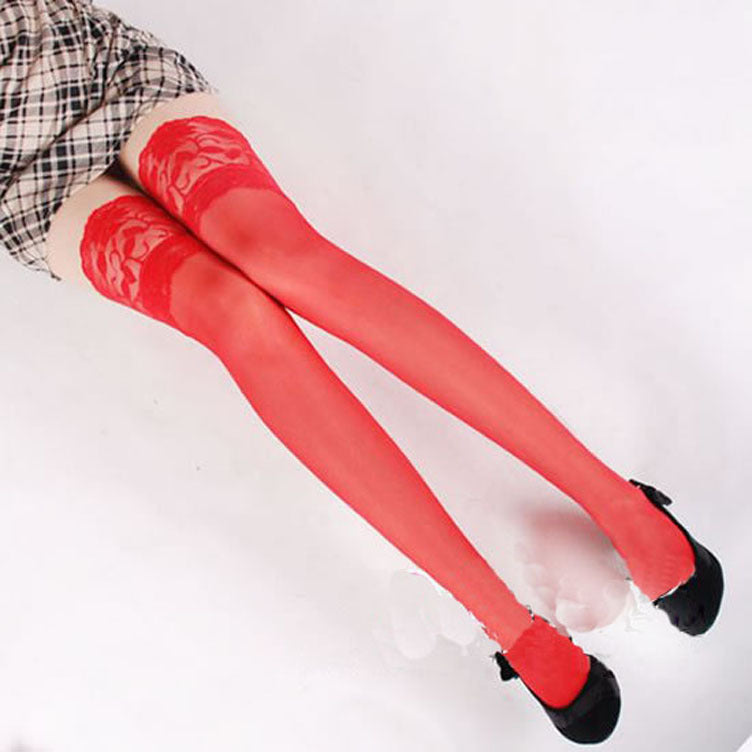 Sexy Long Perspective Stockings Multicolor