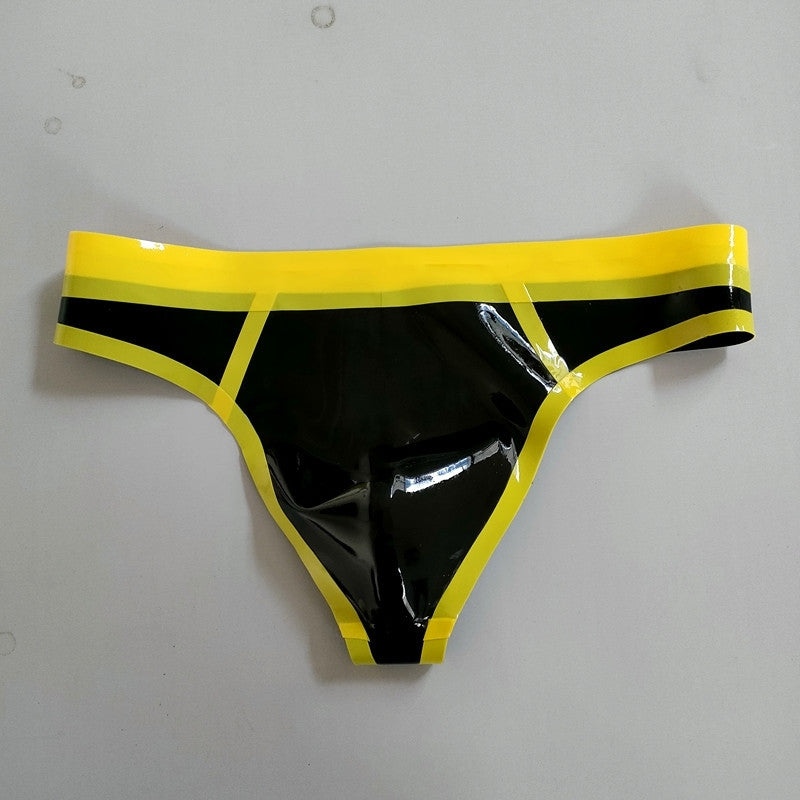 Natural Latex Men's Low Waist Underwear