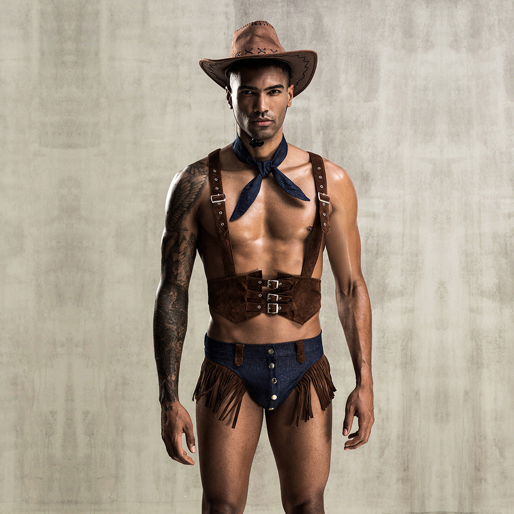 Men's Sexy Uniform Seduction Underwear