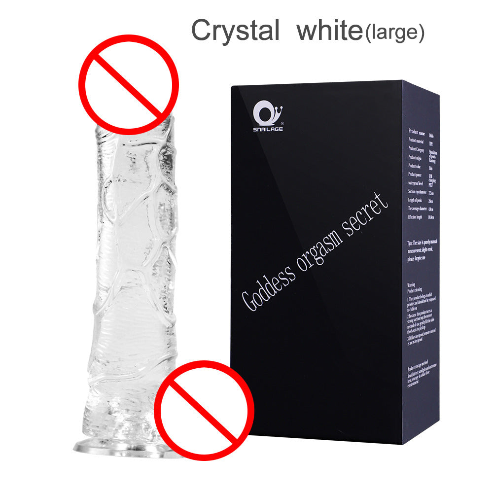 Transparent Crystal Simulation Toy For Women