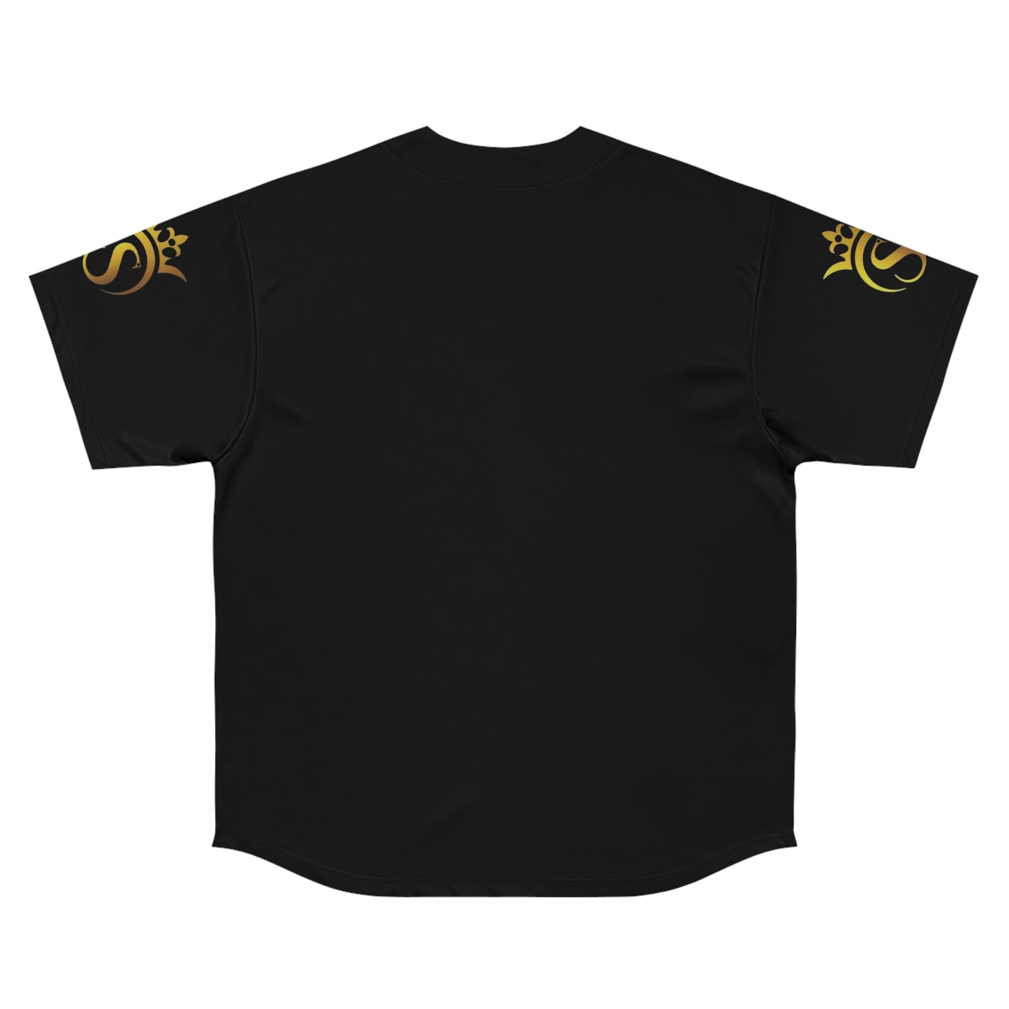 Black Baseball Simple Jersey Supplycia (AOP)