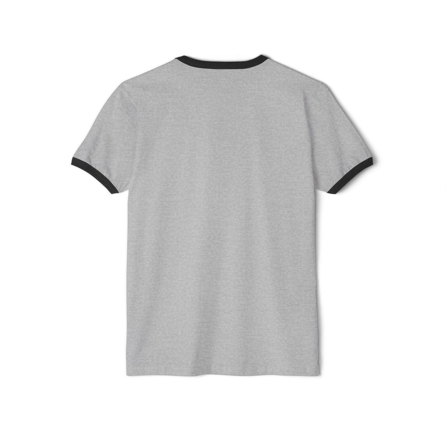 Grey Cotton Ringer T-Shirt Supplycia