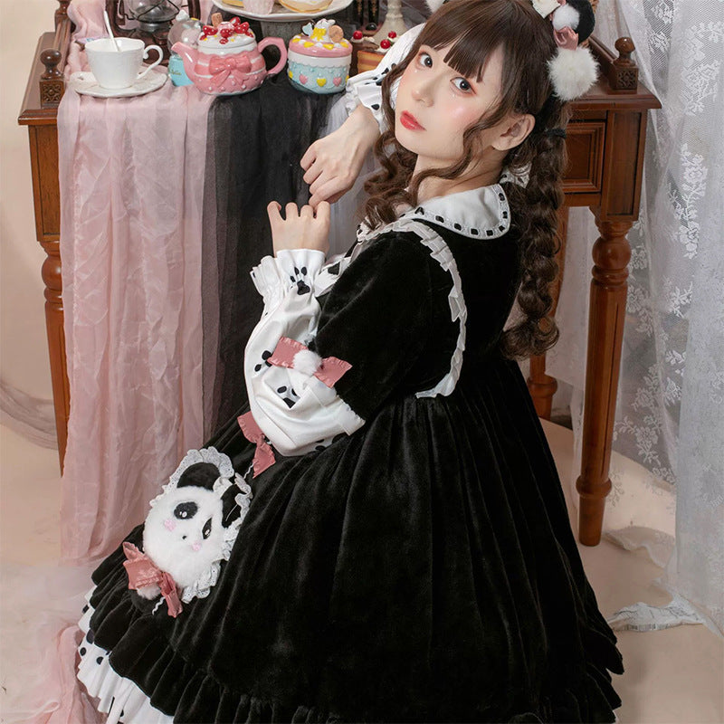 National Style Lolita Long Sleeve Dress