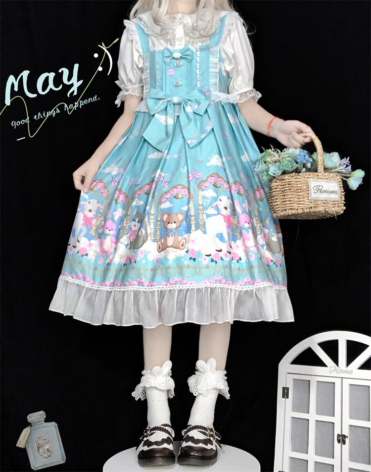 Lolita Fantasy Amusement Park Sling Dress Summer