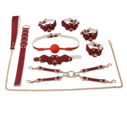 New Collar Leather Whip Props Set