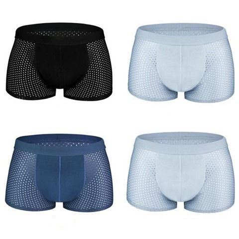 2~4 packs of ice silk men's underwear