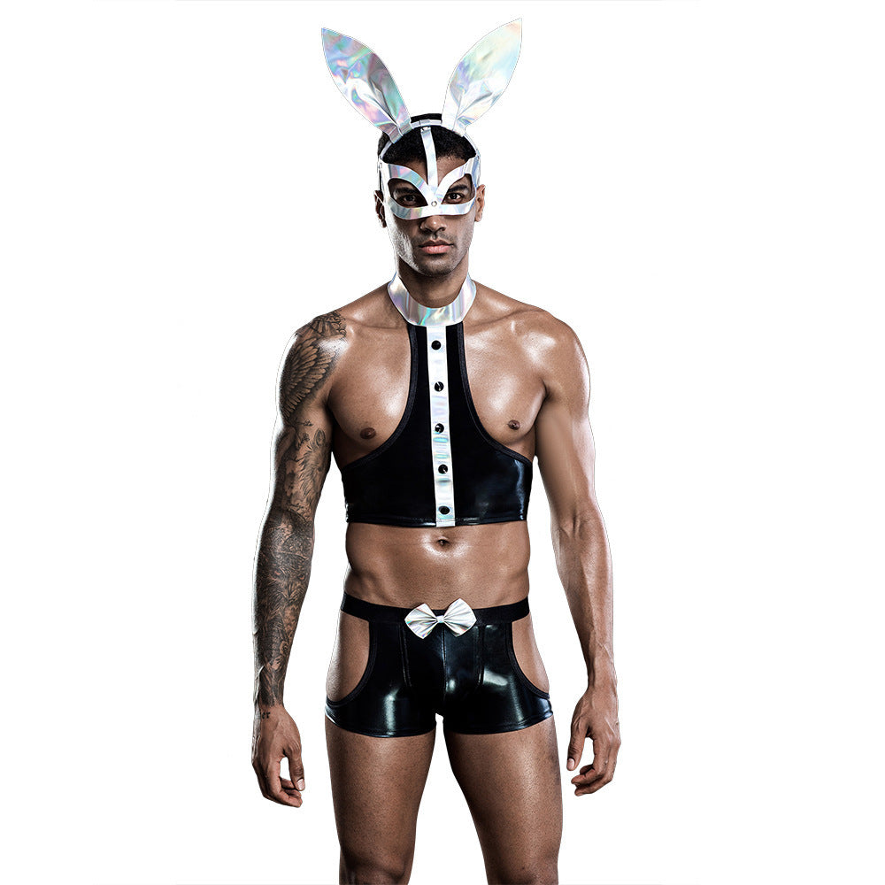 Men's Sexy Uniform European And American Sexy Rabbit Cosplay Underwear