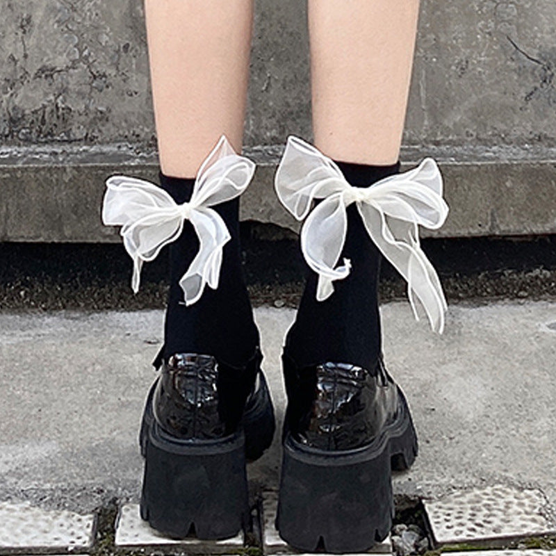 Summer Thin Velvet Men's Socks Lolita Style Socks