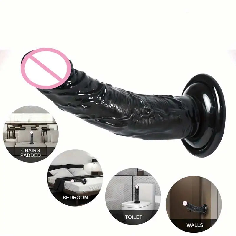 Sex Toys ventouse réaliste Black