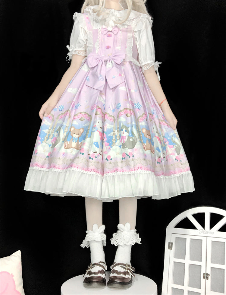 Lolita Fantasy Amusement Park Sling Dress Summer