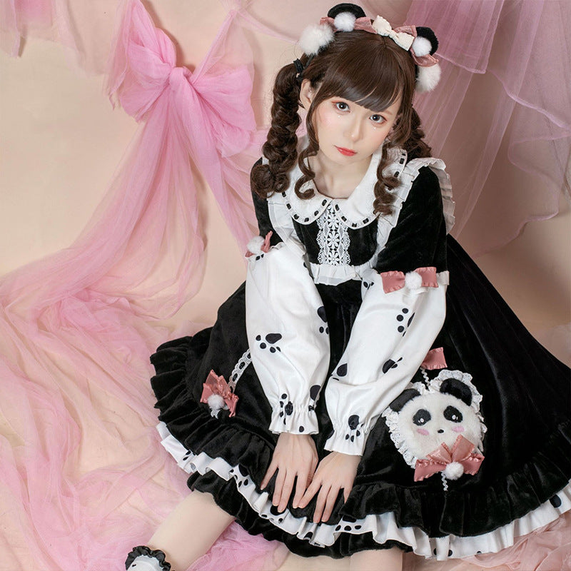 National Style Lolita Long Sleeve Dress