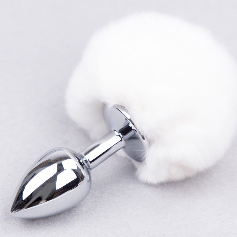 Rabbit Tail Hair Ball Plug For Female Use