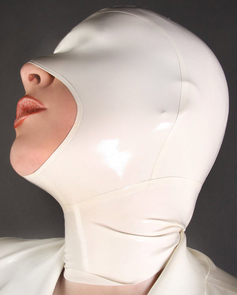 Pure Natural Baotou Blindfolded Latex Headgear