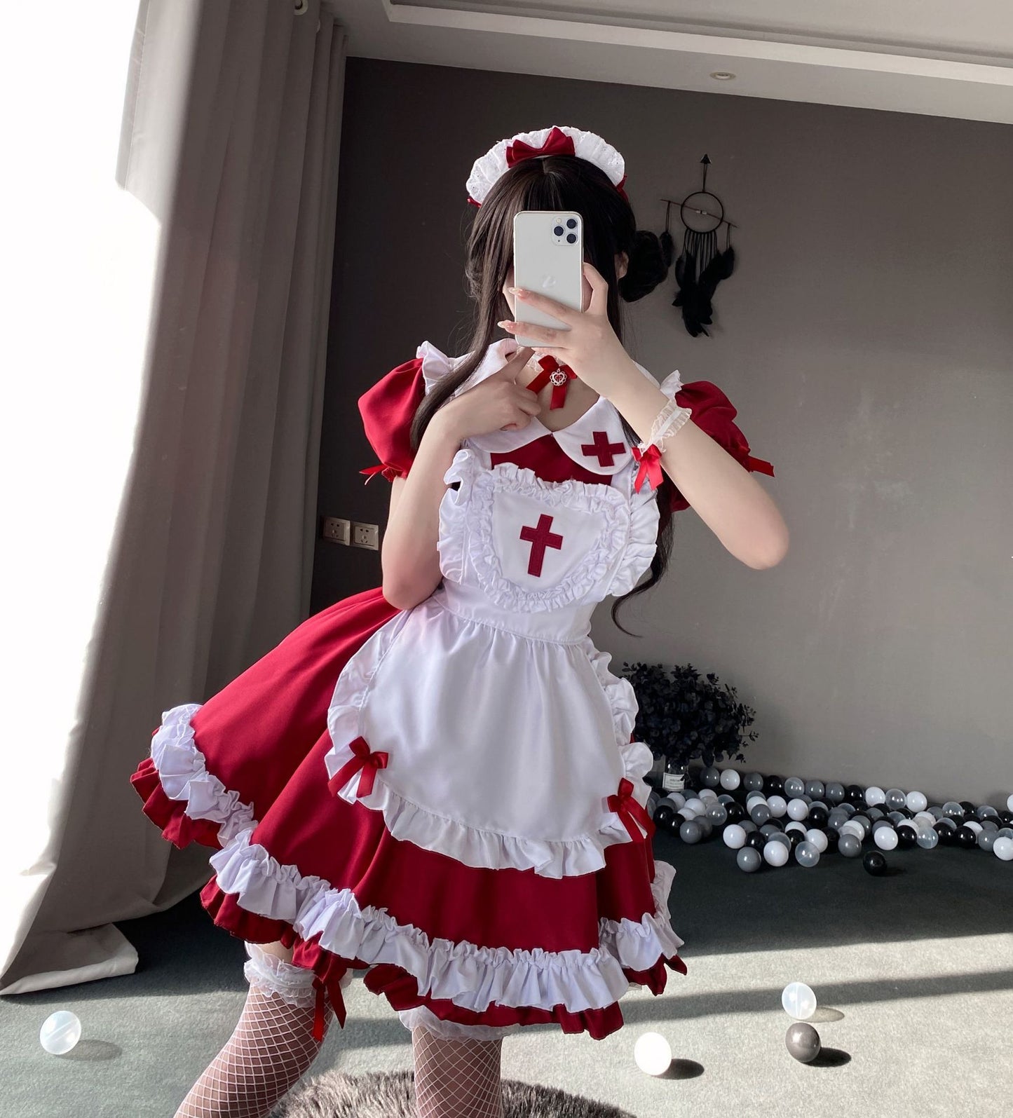 Jolie robe d'Halloween, Costume de Cosplay Lolita