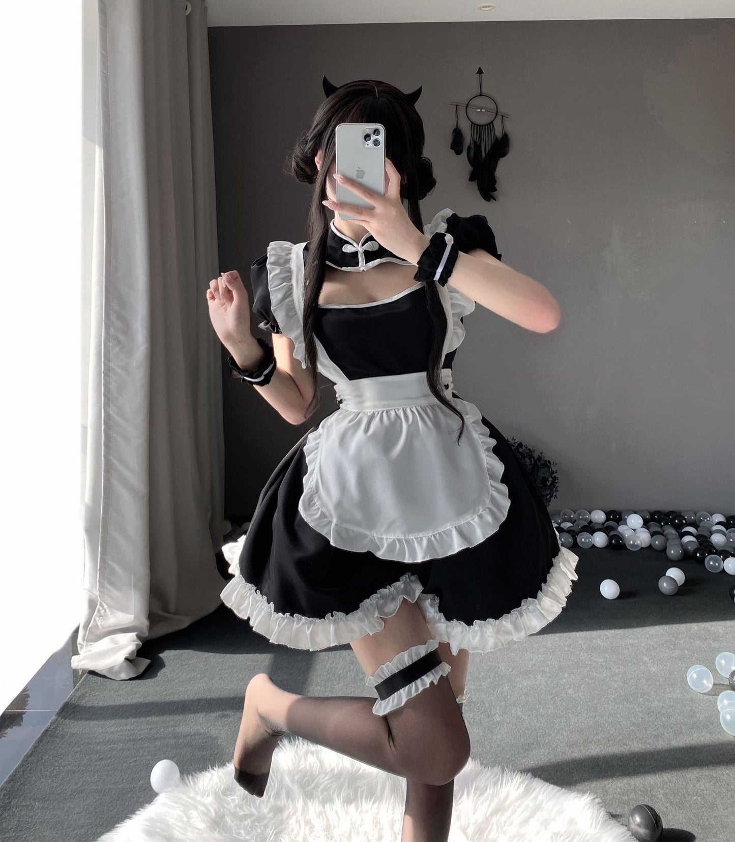 Jolie robe d'Halloween, Costume de Cosplay Lolita