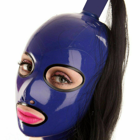 Latex Head Cover Latex Mask Role-playing Head Cover