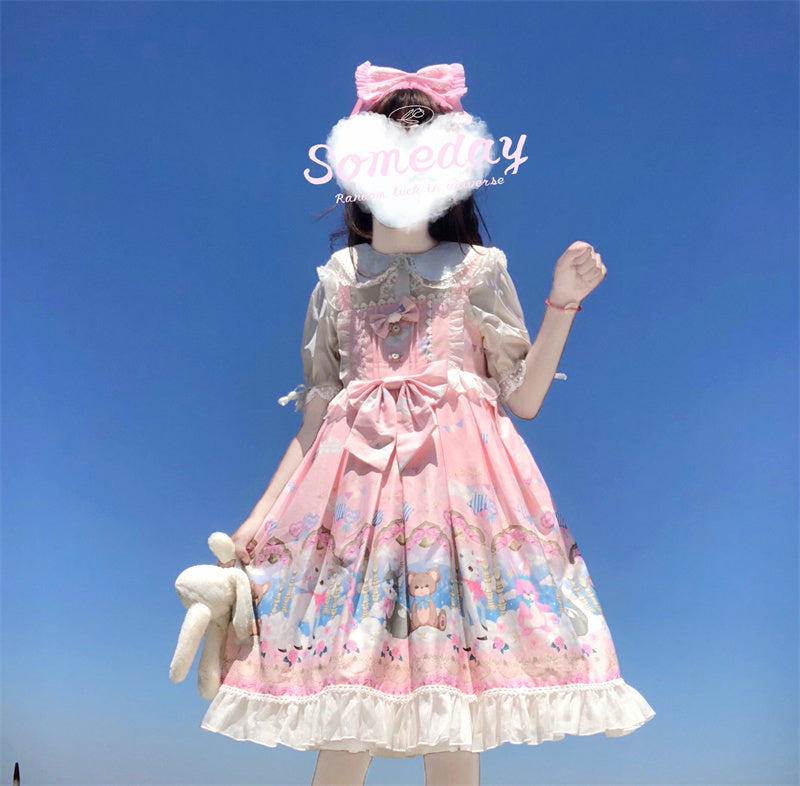 Lolita Fantasy Amusement Park Sling Dress Summer